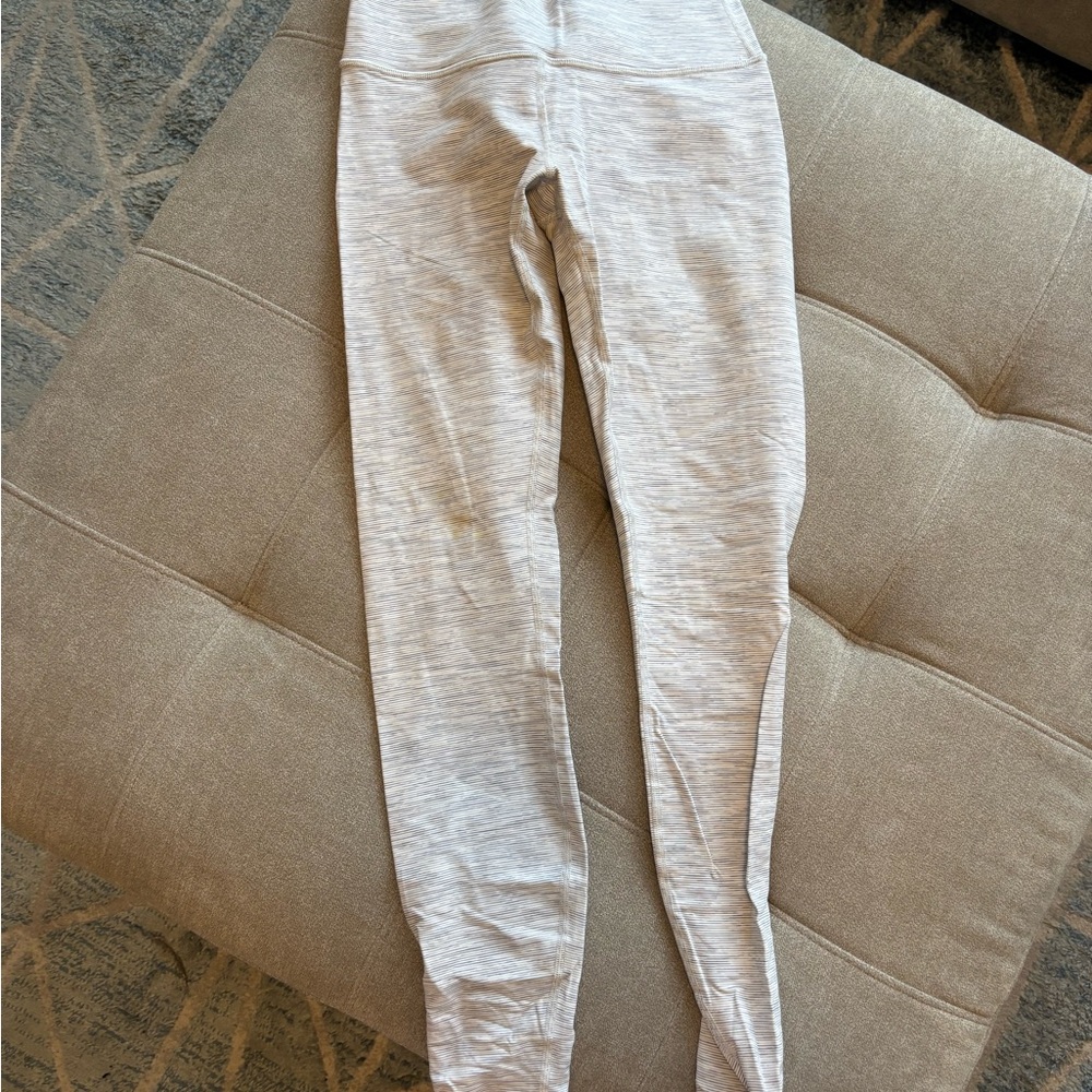 Lululemon Athletica Light Gray Leggings